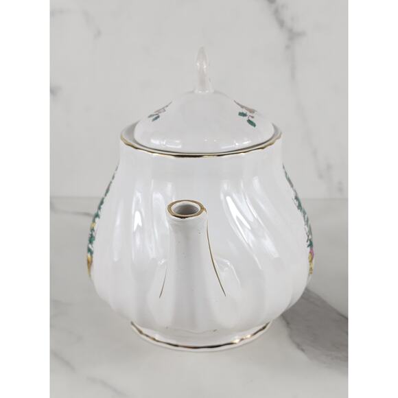 Salem China Christmas Eve Teapot w/ Lid Coffee Mug Teacup 10oz Year 50s x3 Vtg - Picture 8 of 16